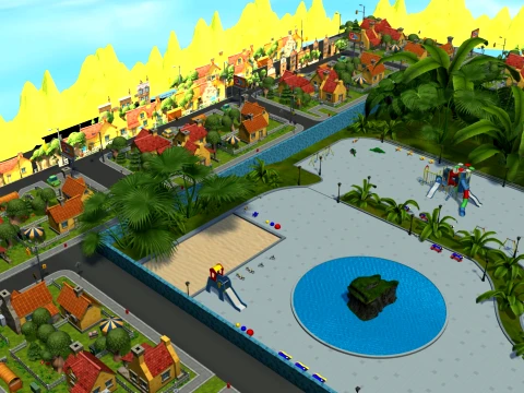Park 3D Модель
