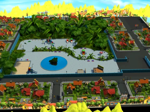 Park 3D Модель