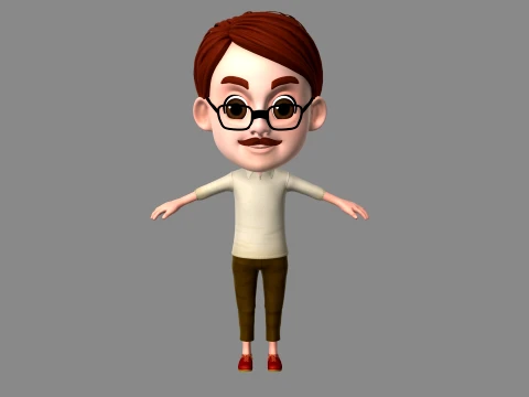 Man 3D मॉडल