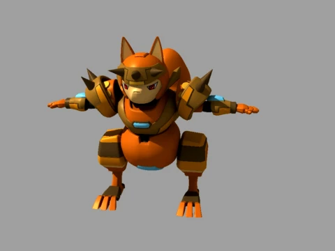 Robot Modèle 3D