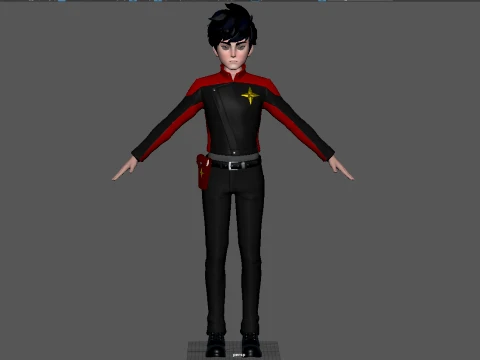 Cartoon boy Modelo 3D