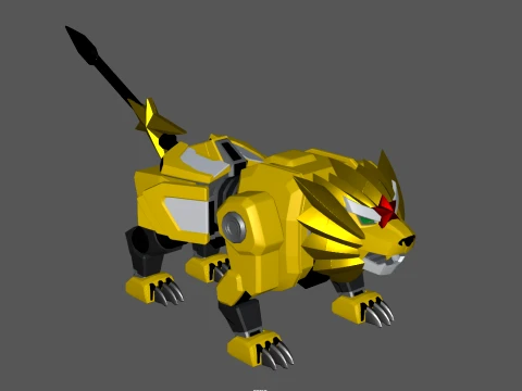 Mech Armor 3D 모델