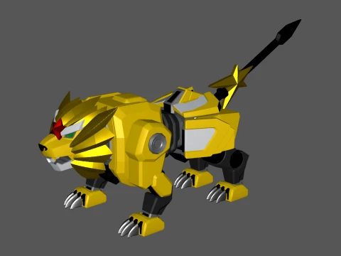 Mech Armor 3D Model