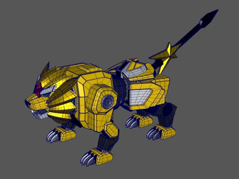 Mech Armor 3D Model