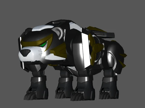 Mech Armor 3D मॉडल