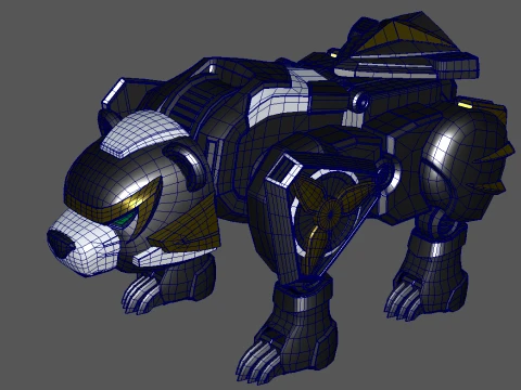 Mech Armor 3D Model