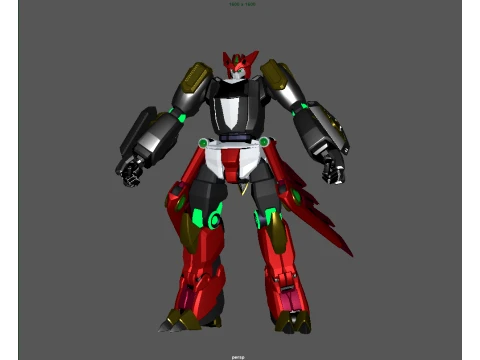 Mech Armor 3Dモデル