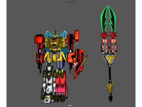 Mech Armor 3D Model