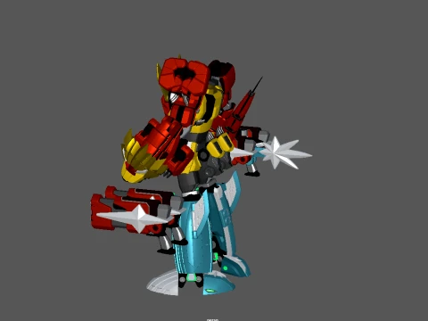 Mech Armor 3D Model