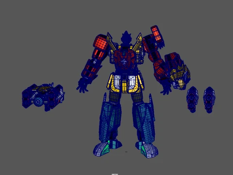 Mech Armor 3D Model