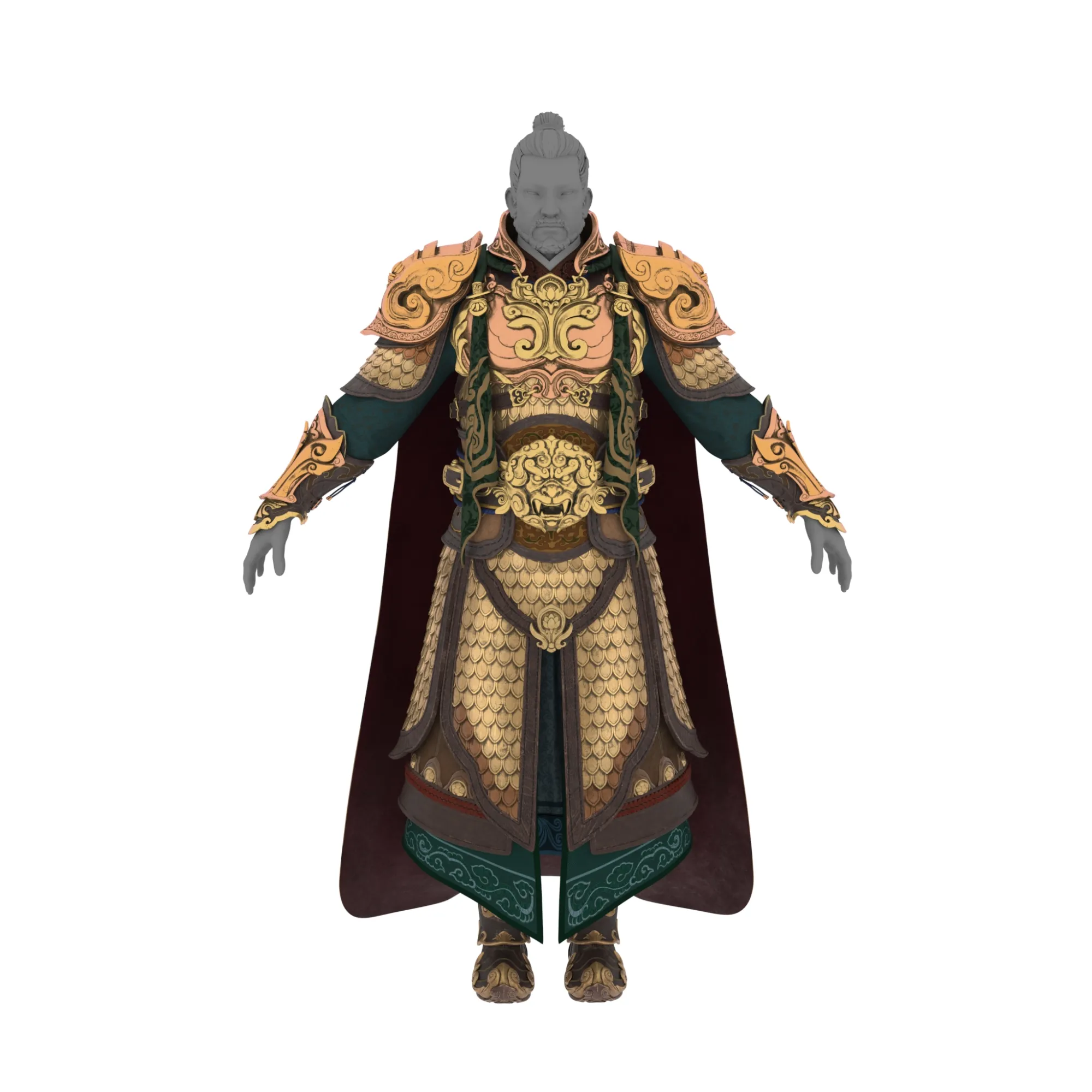 Armor 3D Model .c4d .max .obj .3ds .fbx .stl .blend 