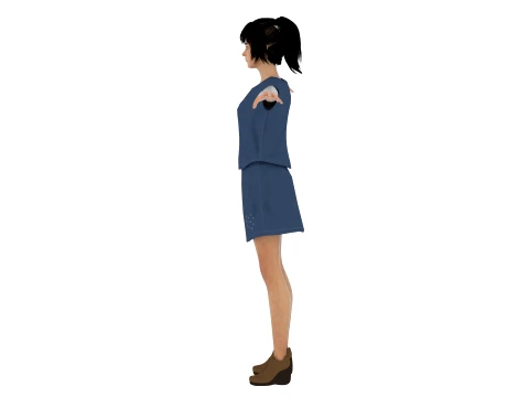Cartoon boy 3D Model