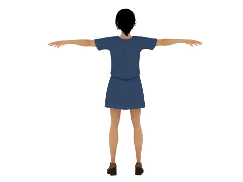 Cartoon boy 3D Model