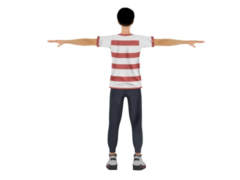 Cartoon boy 3D Model