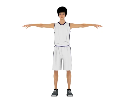 Cartoon boy 3D 모델