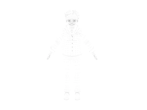 Cartoon Man 3D Model