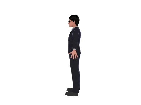 Cartoon man 3D Model