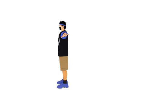 Athlete 3D Model