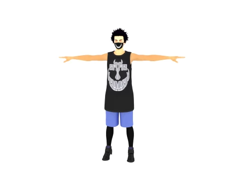 Athlete 3D 모델
