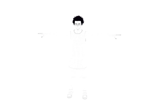 Athlete 3D Model