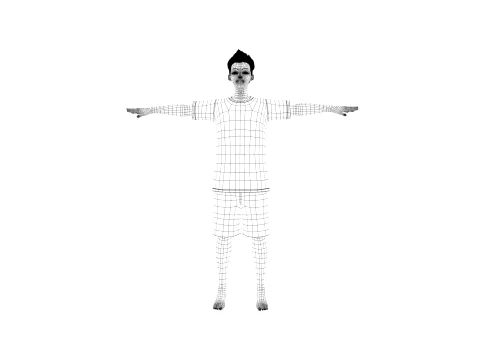 Young people 3D Model