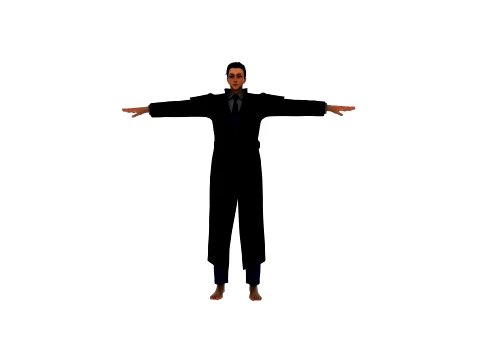 Young people 3D Model