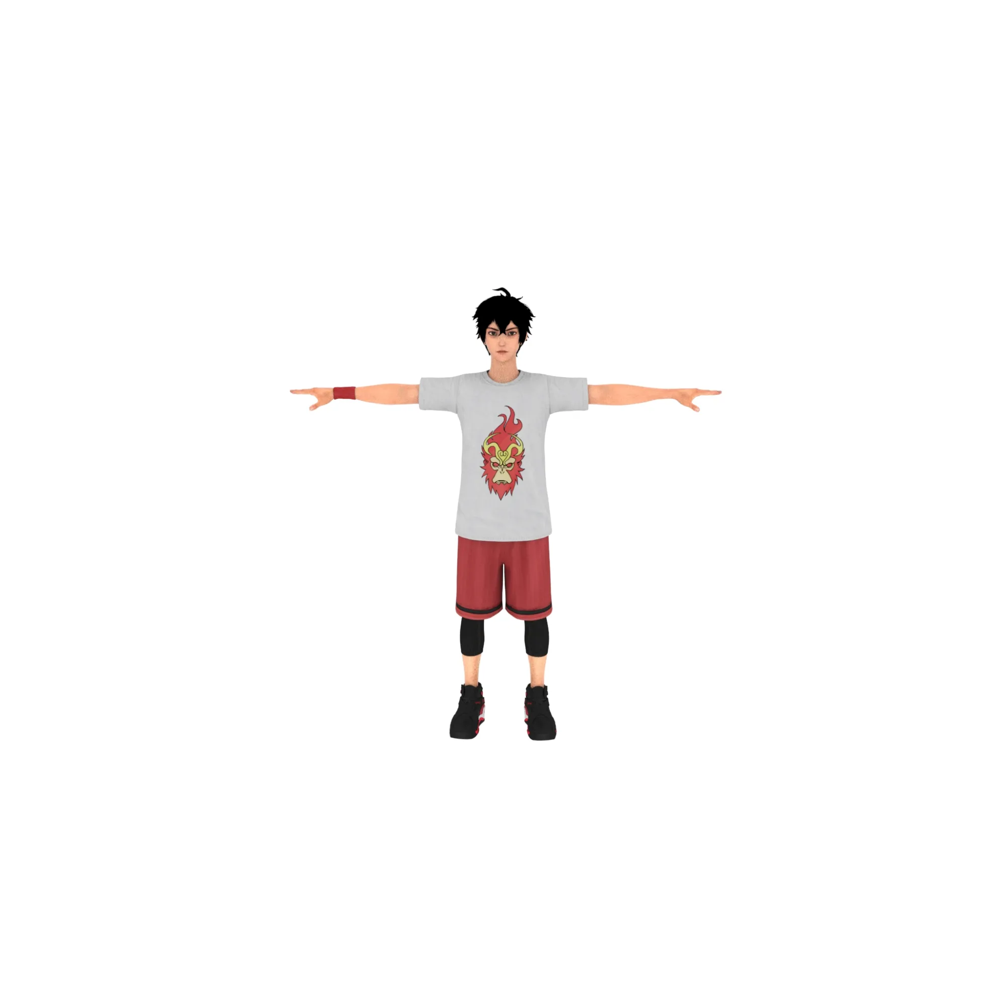 Young people 3D Model .c4d .max .obj .3ds .fbx .stl .blend 