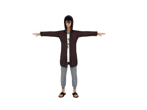 Young people 3D Model