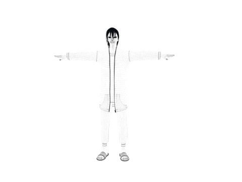 Young people 3D Model
