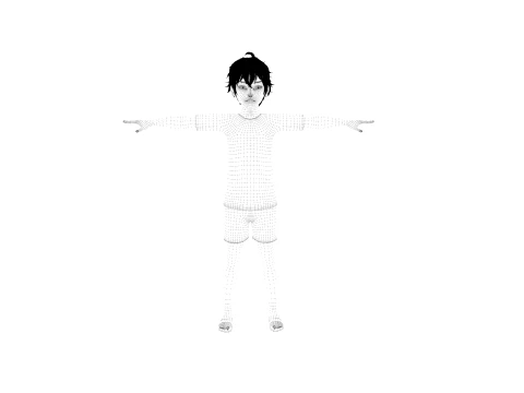 Young people 3D Model
