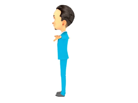 Cartoon man 3D Model