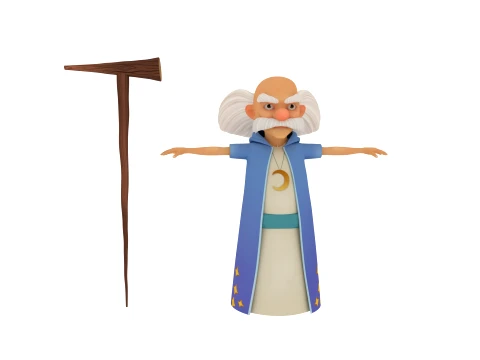 Mage 3D Model