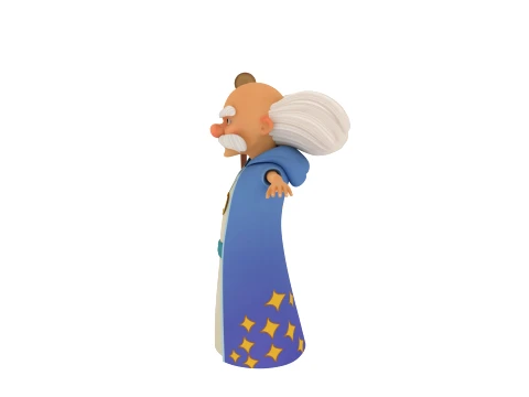 Mage 3D Model