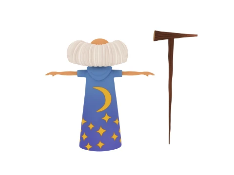 Mage 3D Model