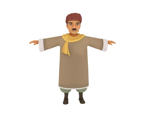 Trader 3D Model