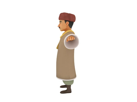 Trader 3D Model