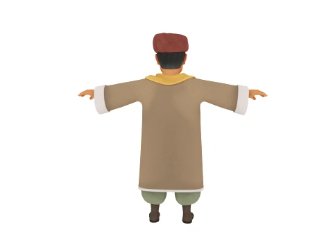 Trader 3D Model