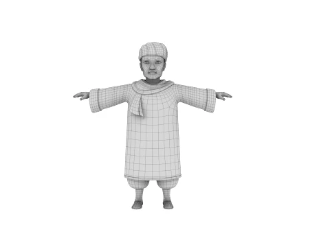 Trader 3D Model