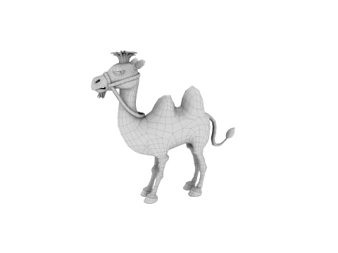 Camel 3D Model