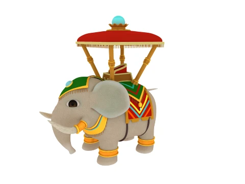 Elephant 3D Model