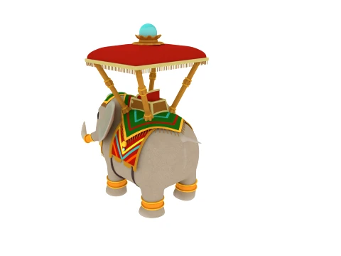 Elephant 3D Model
