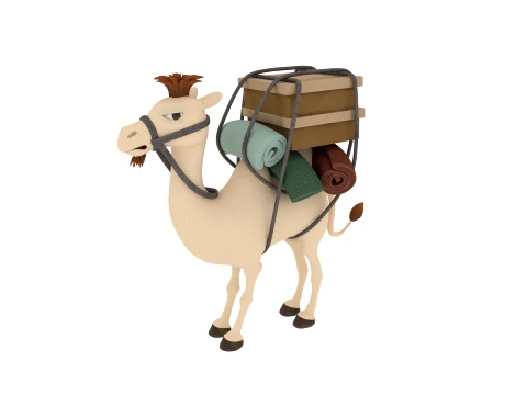 Camel 3D Model
