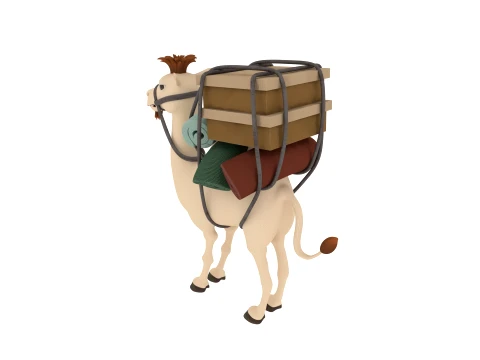 Camel 3D Model