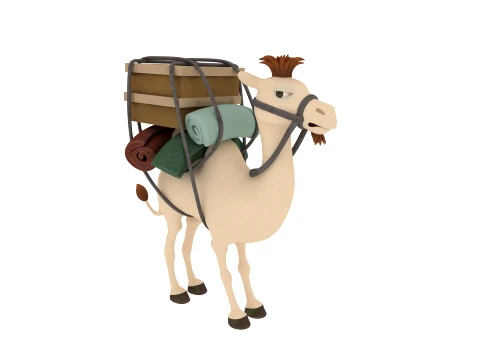Camel 3D Model