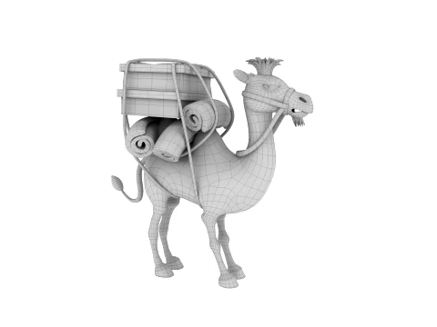 Camel 3D Model