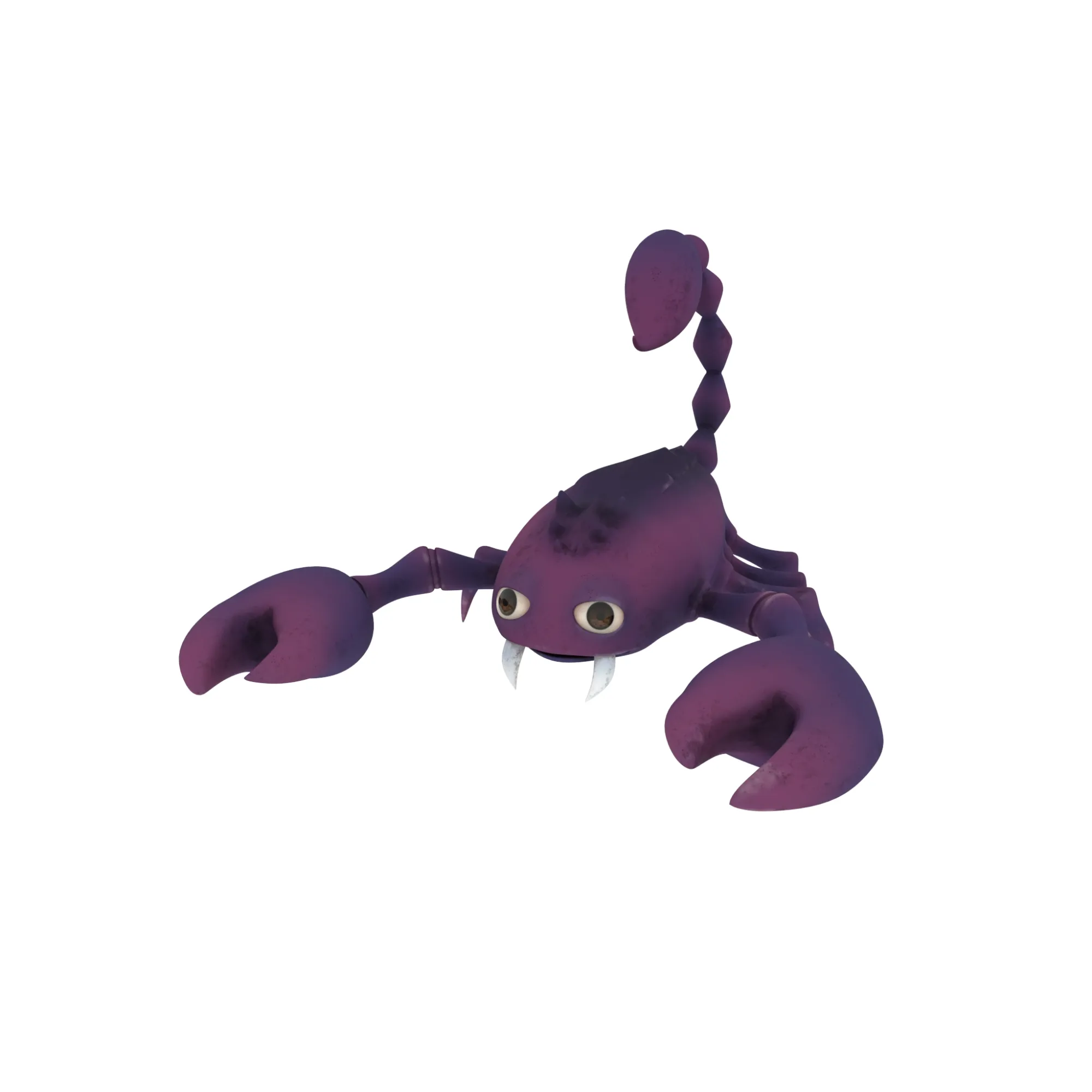 Scorpion 3D Model .c4d .max .obj .3ds .fbx .stl .blend 