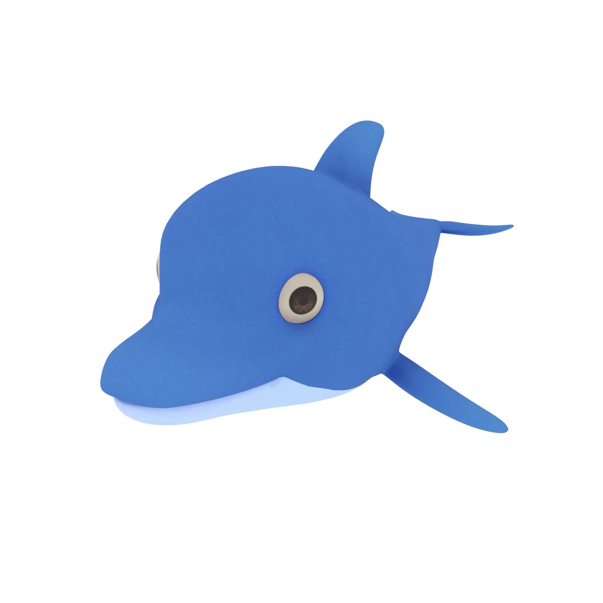 Dolphin 3D Model .c4d .max .obj .3ds .fbx .stl .blend 