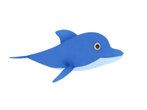 Dolphin 3D Model