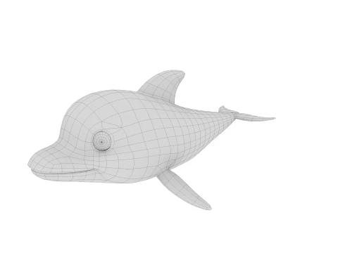 Dolphin 3D Model