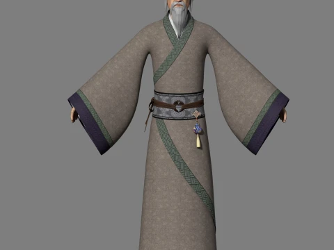 Ancient doctor 3D Модель
